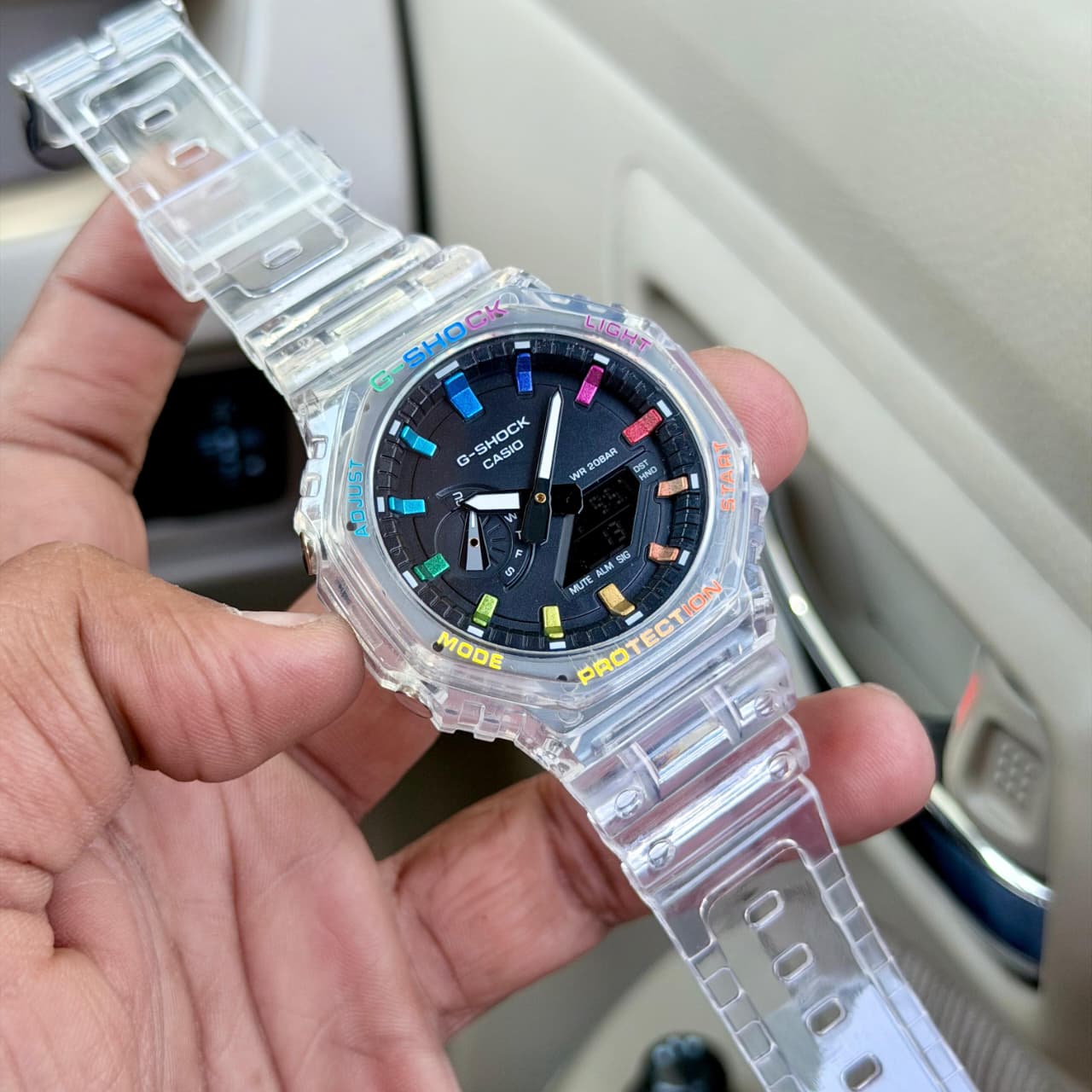 G-Shock GA-2100 Transparent Unisex Watch