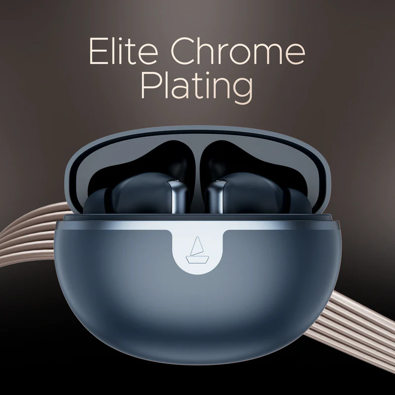 BoAt Airdopes 161 ANC Elite Original - Blue