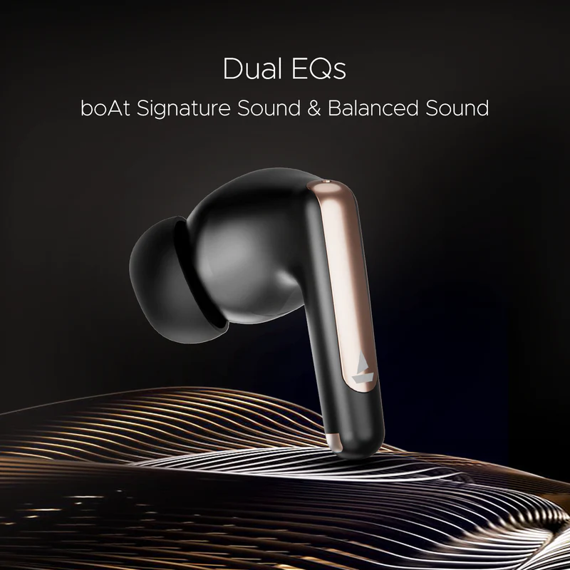 BoAt Airdopes 161 ANC Elite Original - Black